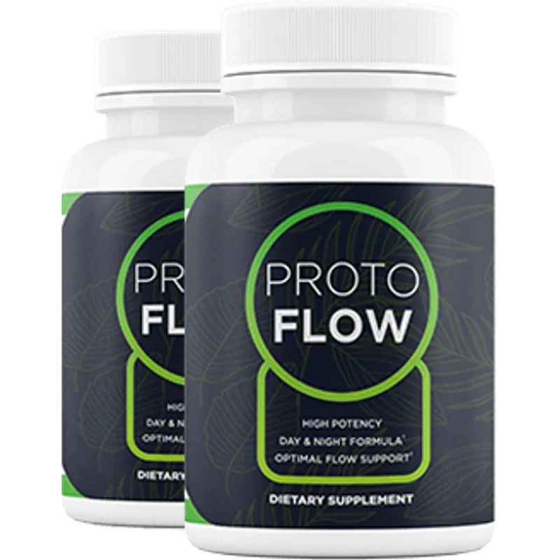 Protoflow Natural Men's Wellness Formula — 2 Bottle / 60 Day Pack