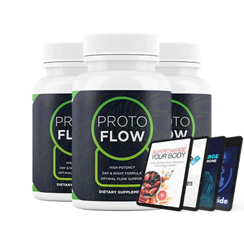 Protoflow Natural Men's Wellness Formula — 3 Bottle / 90 Day Pack